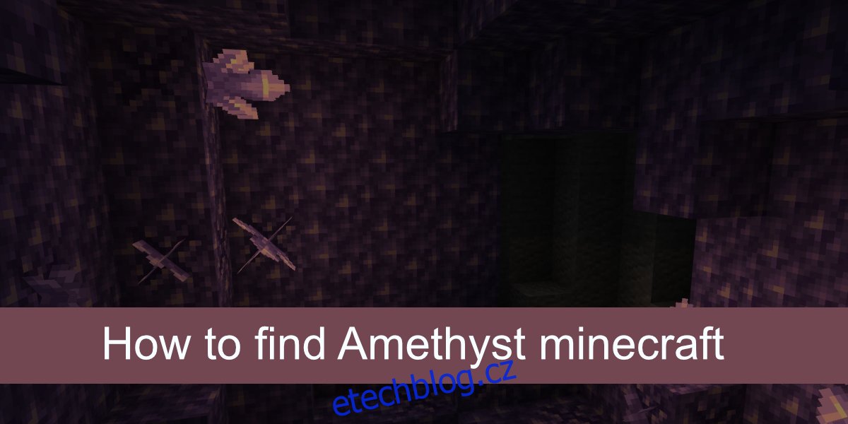 ametystový minecraft