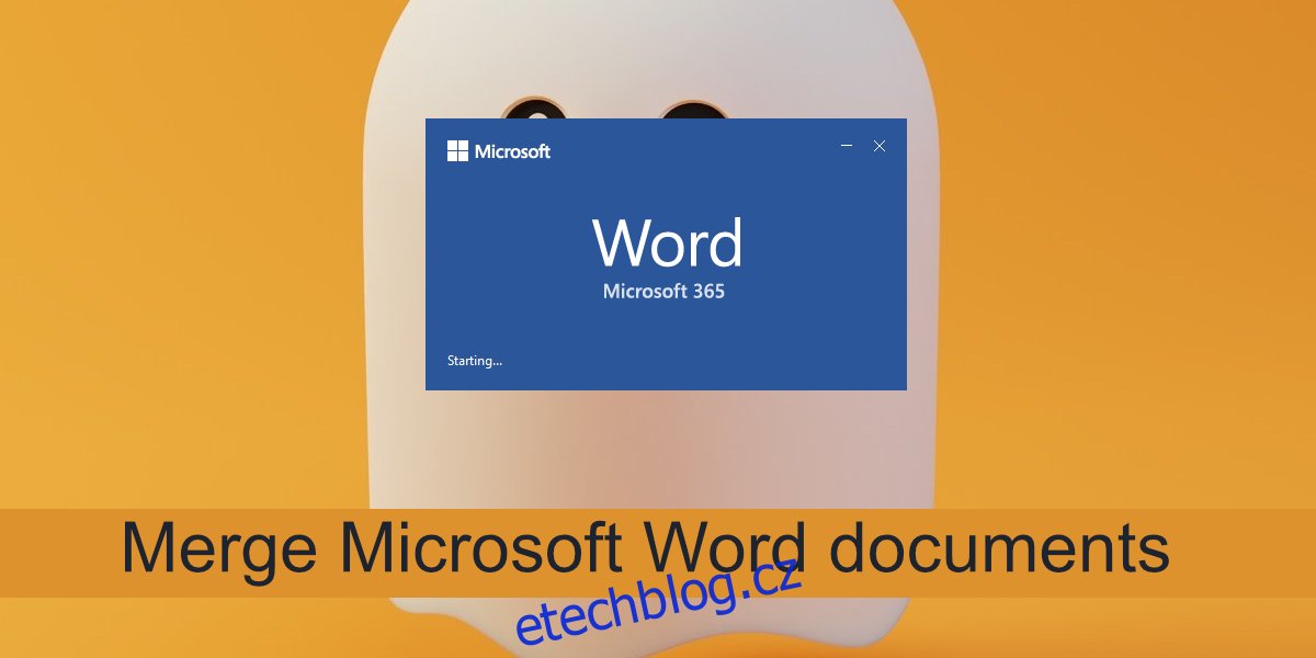 sloučit dokumenty Microsoft Word