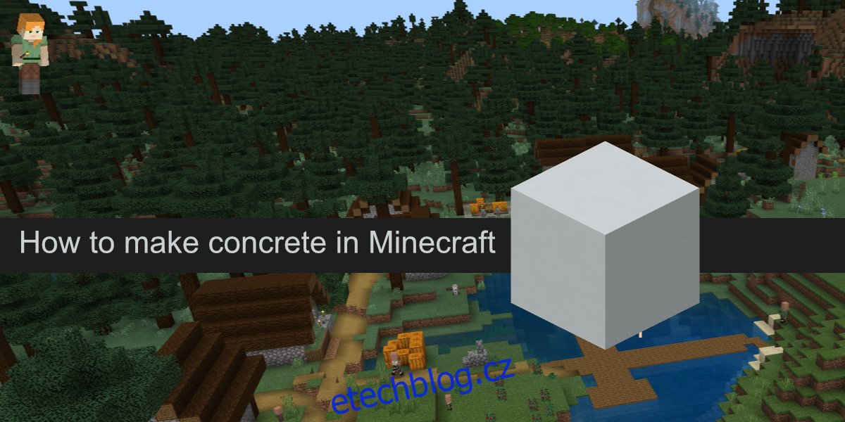 beton v minecraftu