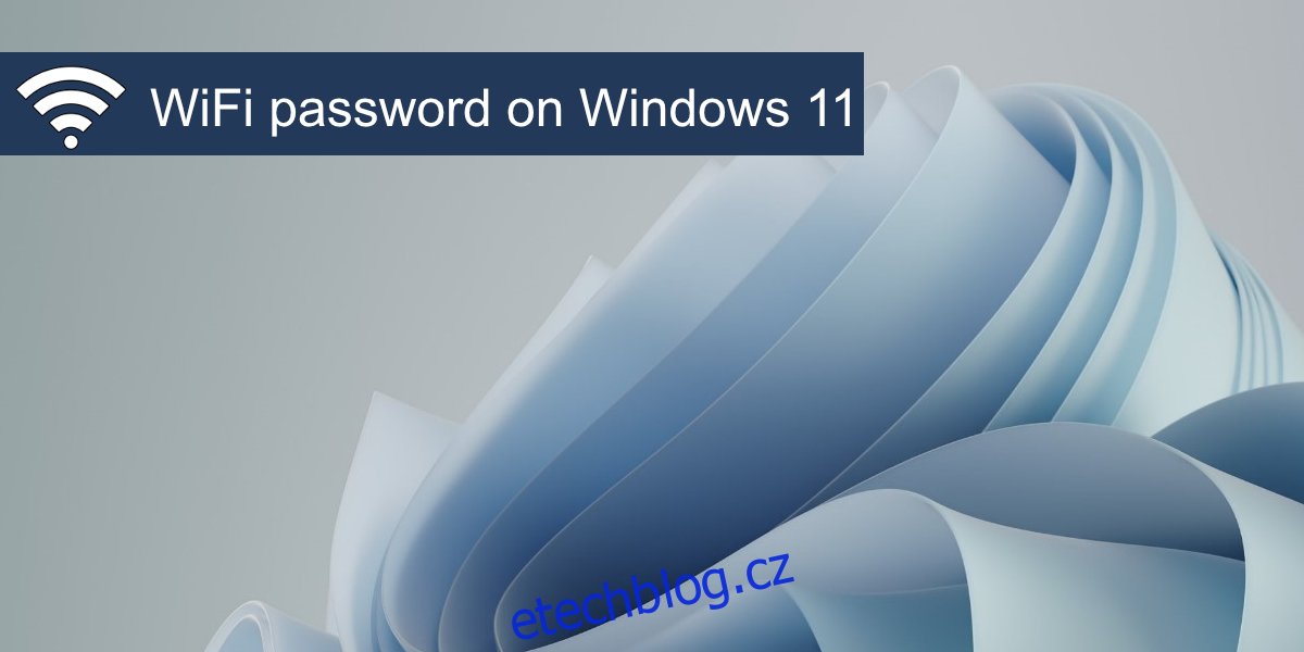 Heslo WiFi v systému Windows 11