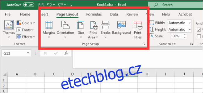 Jak uložit list aplikace Excel jako PDF