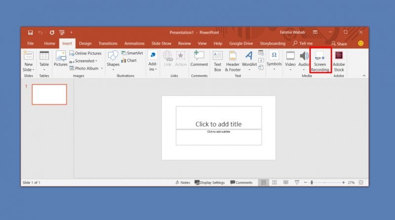 Jak Vytvořit Screencast Pomocí Aplikace Microsoft PowerPoint - Etechblog.cz