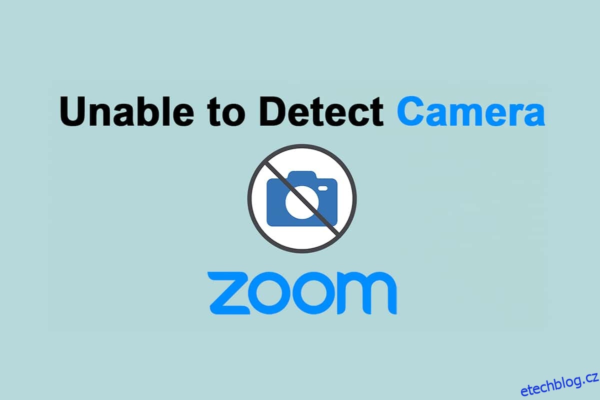 Fix Zoom není schopen detekovat kameru