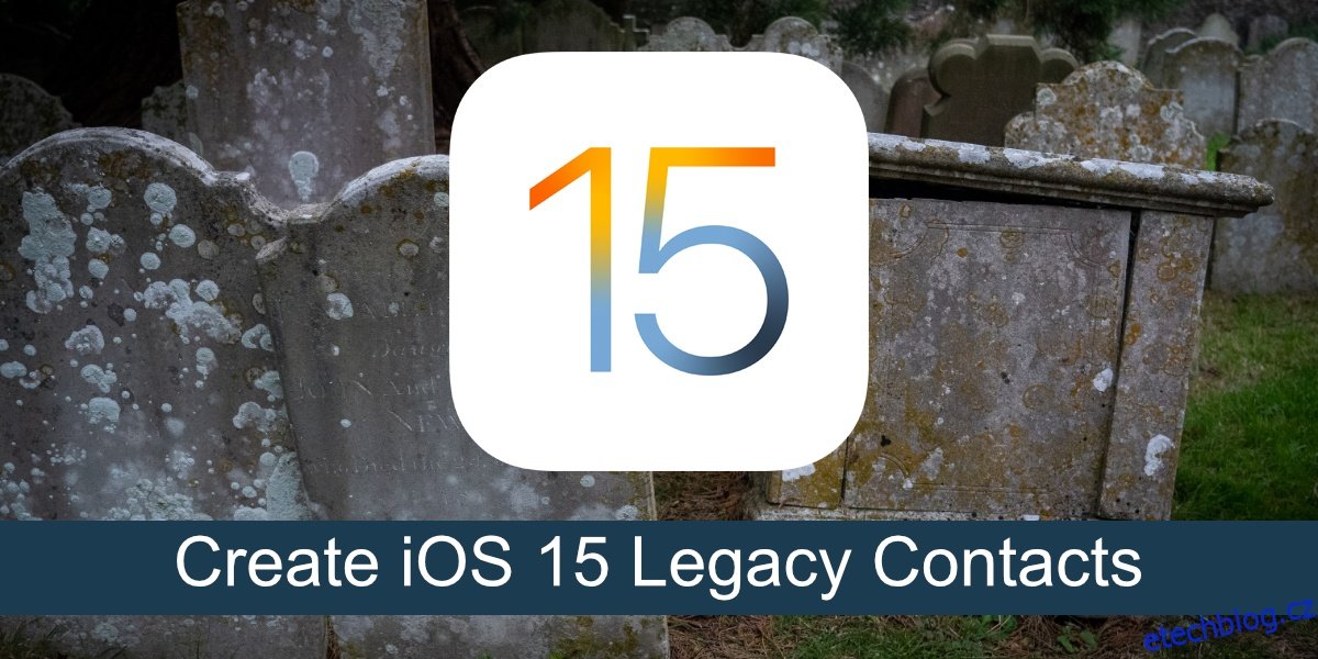 Jak vytvořit kontakty ze starší verze iOS 15