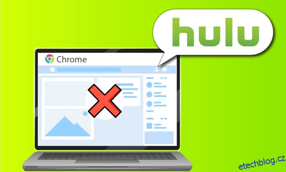 Oprava Hulu nefunguje v Chrome