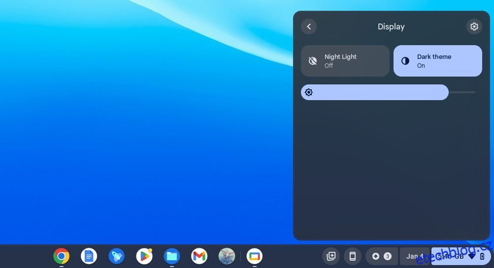 Jak povolit tmavý režim na Chromebooku